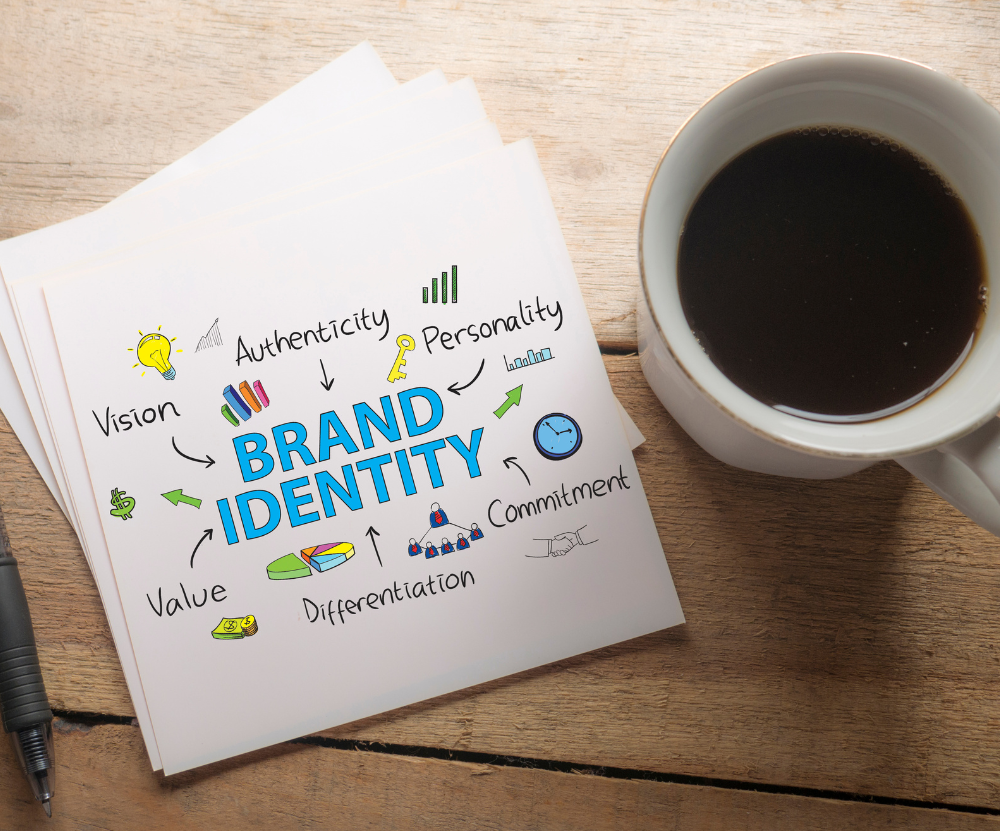 Shape visuals that express your brand personality.